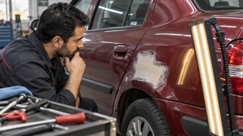 آیا روی قسمت بتونه‌دار می‌شود PDR انجام داد؟