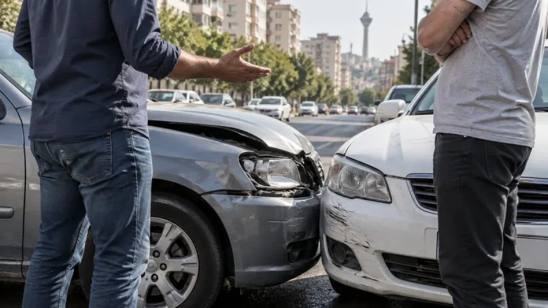 اگر طرف مقابل بعد از تصادف قبول تقصیر نکرد چه کنیم؟